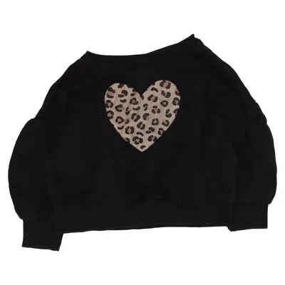 Sweatshirt (Black, Brown) from Sinsay Cotton, Polyester