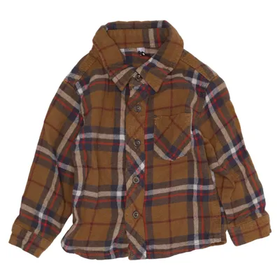 Flannel shirt (Brown, Blue, White) from Zeeman Cotton