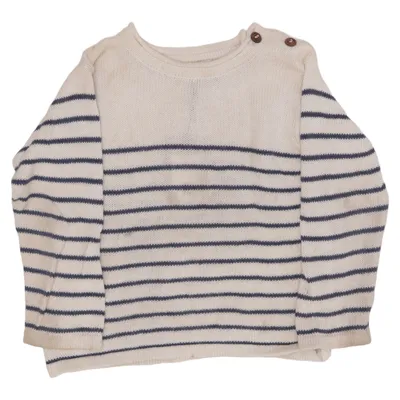 Strickpullover (Beige, Blau) von Hust and Claire