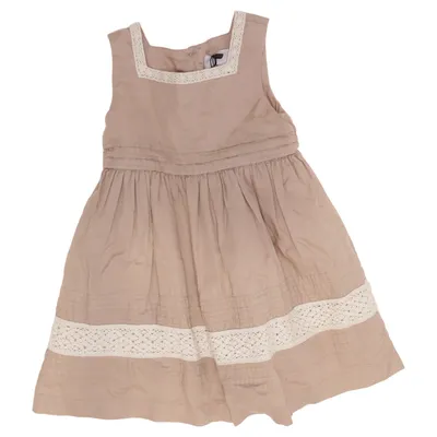 Kjole (Pink, Hvid) fra Camilla Bomuld, Polyester