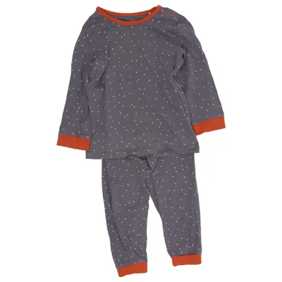 Pyjama (Grijs, Oranje) van Tarikediz Katoen
