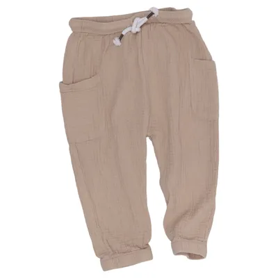 Pajama pants (Beige) from Topomini Cotton