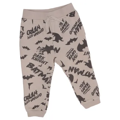 Sweatpants (Beige, Black) from Batman Cotton, Polyester