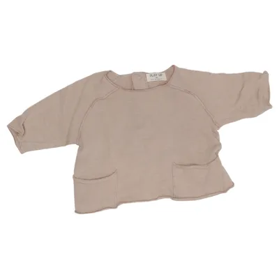 Collegetröja (Beige) från Play Up Ekologisk bomull