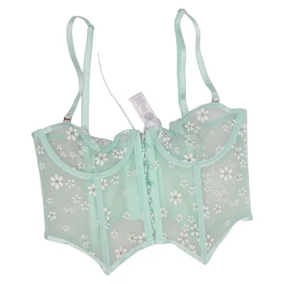 Bustier (Grön) från Savage x Fenty Elastan, Nylon