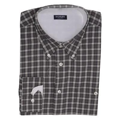 Button down shirt (Gray, White) from Hanbury