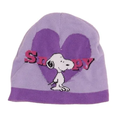 Beanie (Purple) from Snoopy Polyamide, Polyester