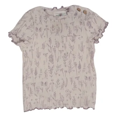 T-shirt (White, Purple) from Topomini Cotton, Elastane