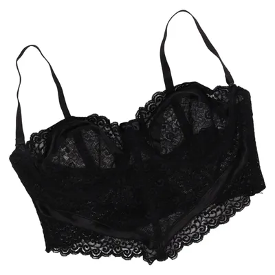 Bustier (Svart) från Louis Féraud Elastan, Polyamid