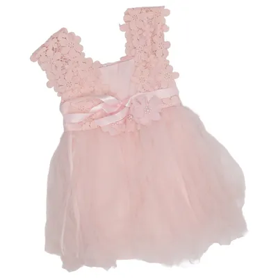 Robe de fille de fleur (Rose) de Vogue Fashion
