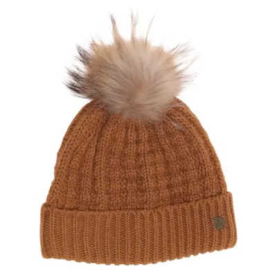 Bobble hat (Brown) from Barts Acrylic, Polyester