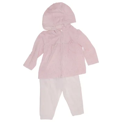 Set (Pink, White) from Baby Club Cotton