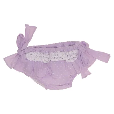 Slip (Violet, Blanc) de Love By Jackie Coton