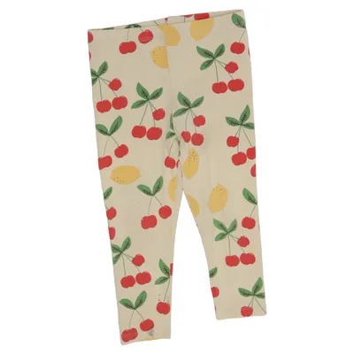Leggings (Beige, Rød, Gul) fra Mini Rodini Bomuld, Elastan
