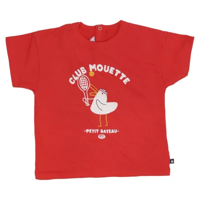 T-shirt (Red) from Petit Bateau Cotton