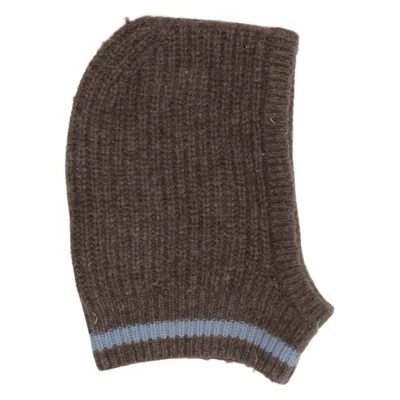 Balaklava (Brown, Blue) from Zara Wool