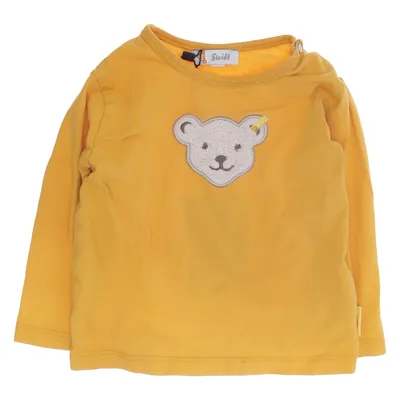 Långärmad t-shirt (Gul) från Steiff Bomull, Elastan