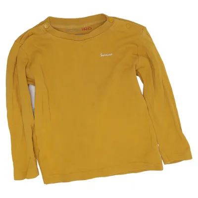 Långärmad t-shirt (Gul) från Bornino Bomull