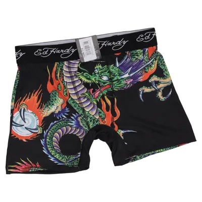 Kalsonger (Svart, Flerfärgad) från Ed Hardy Bomull, Elastan, Polyester