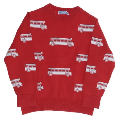 Pull-over (Rouge, Blanc) de Jacadi