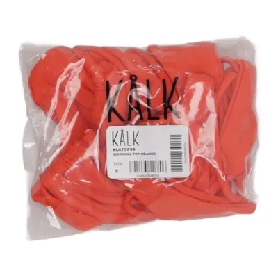 Bikini top (Orange) from KÅLK Elastane, Polyamide