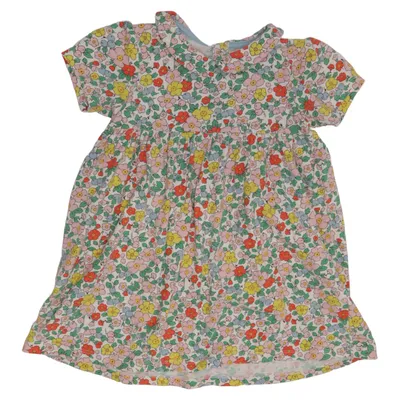 Dress (White, Multicolored) from Baby Boden Cotton