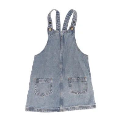 Hängselklänning (Blå) från TCM Ekologisk bomull