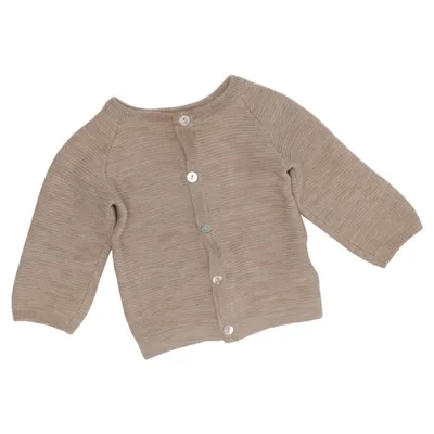 Cardigan (Beige) fra FUB Uld