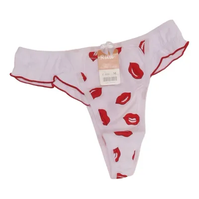 Strings (Blanc, Rouge) de Rita Élasthane, Polyester