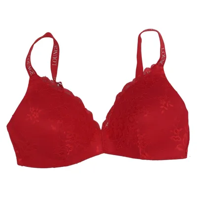 Bra (Red) from Lounge Underwear Elastane, Polyamide, Polyester