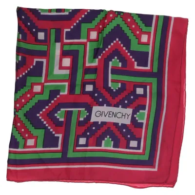 Scarf (Röd, Flerfärgad) från Givenchy