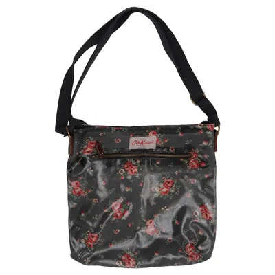 Axelremsväska (Svart, Röd, Grön) från Cath Kidston Bomull, Skinn