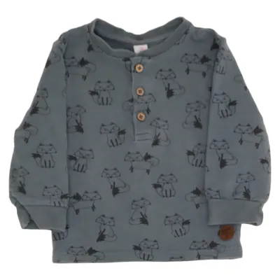 Sweatshirt (Blå) fra Topomini Bomuld, Elastan
