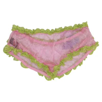 Culotte (Rose, Vert) de Coquette Polyamide