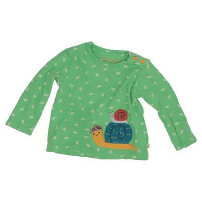 Long sleeve T-shirt (Green, Multicolored) from Frugt Organic cotton