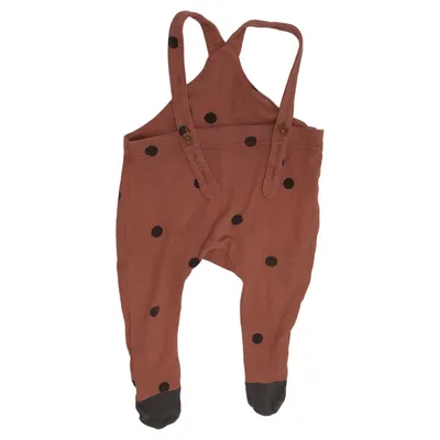 Salopette (Marron, Noir) de ONYX Coton biologique