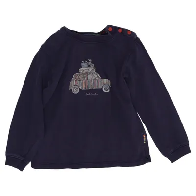 Långärmad t-shirt (Blå) från Paul Smith Junior Bomull