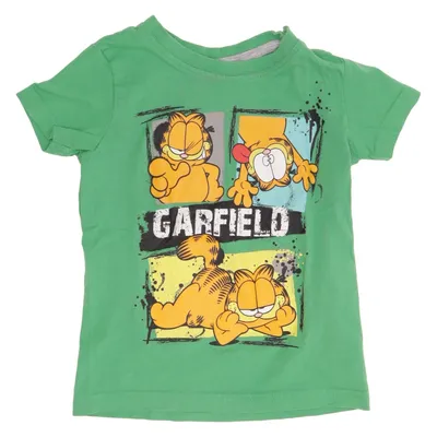 T-shirt (Groen, Meerkleurig) van Garfield Odie Katoen