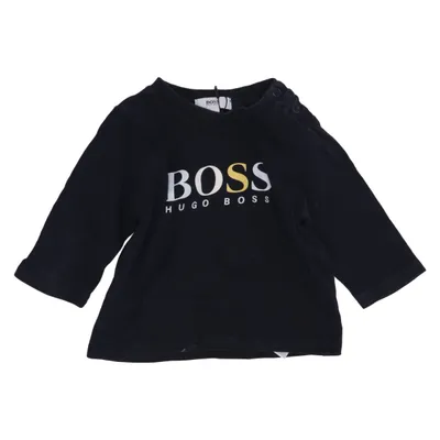 Long sleeve T-shirt (Blue) from Hugo Boss Cotton, Elastane