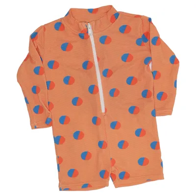 Sparkedragt (Orange, Blå, Flerfarvet) fra Tinycottons Elastan, Polyamid