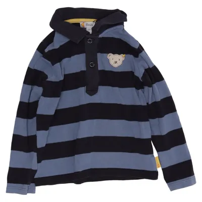 Rugby shirt (Blue, Black) from Steiff Cotton, Elastane