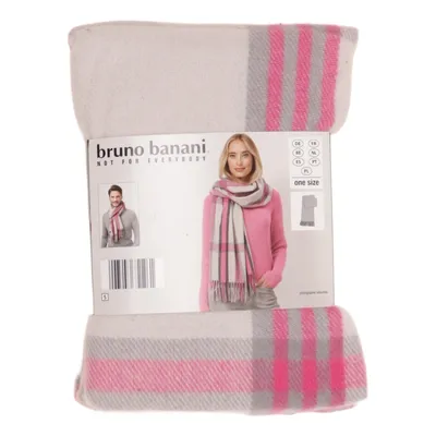 Halsduk (Grå, Rosa) från Bruno Banani Polyester, Viskos