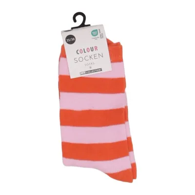 Socks (Orange, Pink, Multicolored) from JES Collection Elastane, Polyester