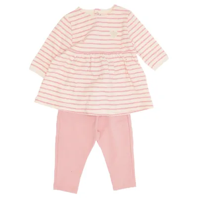 Sæt (Pink, Hvid) fra Petit Bateau Bomuld