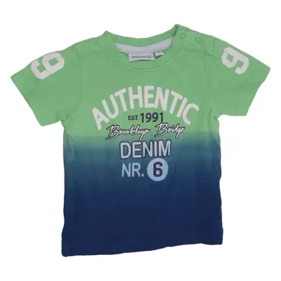 T-shirt (Green, Blue, Multicolored) from Kids and Friends Cotton