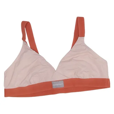 Bralette (Pink, Orange) fra Organic Basics Elastan, Økologisk bomuld, Genanvendt bomuld