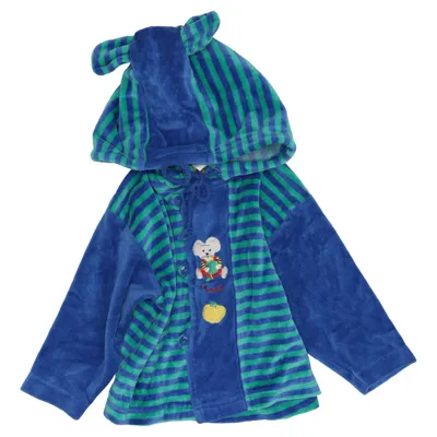 Capuchon sweater (Blauw, Groen) van Lollipop Katoen, Polyamide