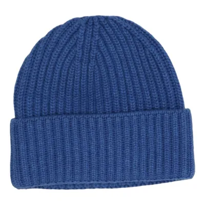 Beanie (Blue) from William Lockie Cashmere