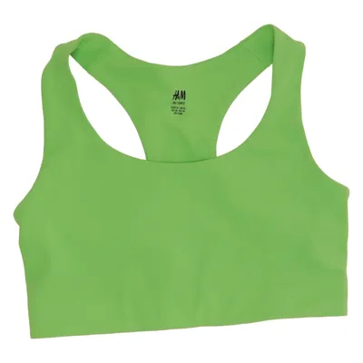 Sport-BH (Grön) från H&M Sport Elastan, Polyamid, Polyester