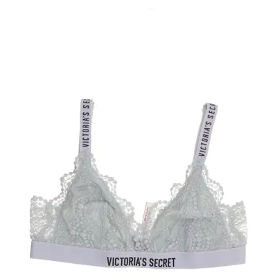 Brassière (Gris) de Victoria's Secret Coton, Élasthane, Polyamide
